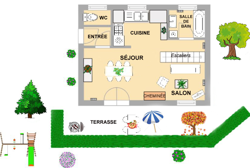 Gite cabaliros location hautacam stouet pyrenees argeles-gazost